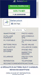 Mobile Screenshot of batterystock.fr